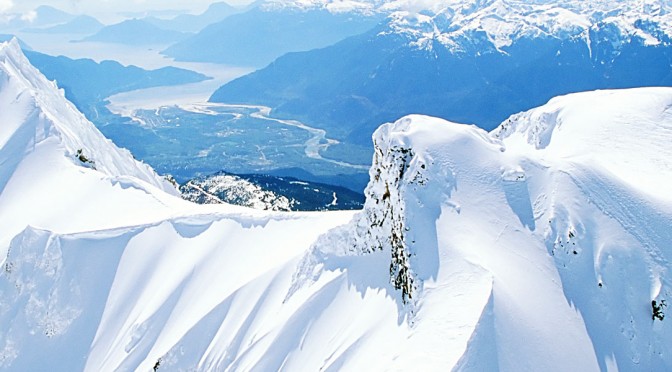 snow-capped mountain glaciers supply the water for Dragon Mist Vodka