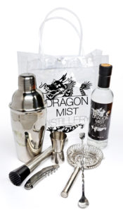 High quality cocktail kit from Dragon Mist Distillery