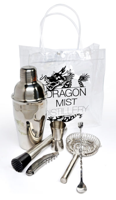 High quality cocktail kit from Dragon Mist Distillery